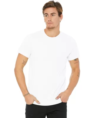 CANVAS 3001U Unisex USA Made T-Shirt in White