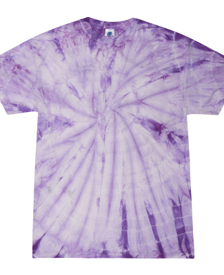 Tie-Dye CD101 Adult 5.4 oz. 100% Cotton Spider T-S in Spider lavender