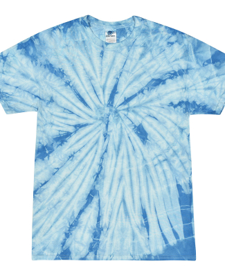 Tie-Dye CD101Y Youth 5.4 oz. 100% Cotton Spider T- in Spider baby blue