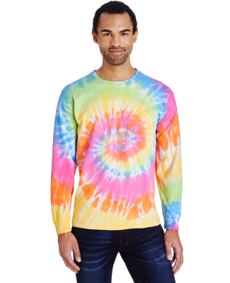 Tie-Dye CD2000 Adult 5.4 oz. 100% Cotton Long-Slee in Eternity