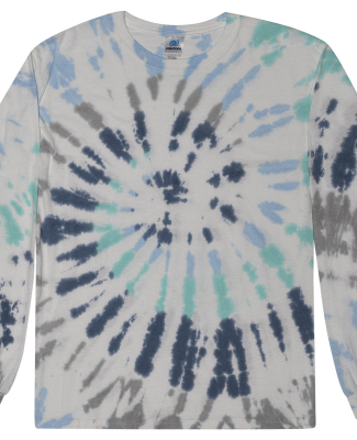 Tie-Dye CD2000 Adult 5.4 oz. 100% Cotton Long-Slee in Glacier