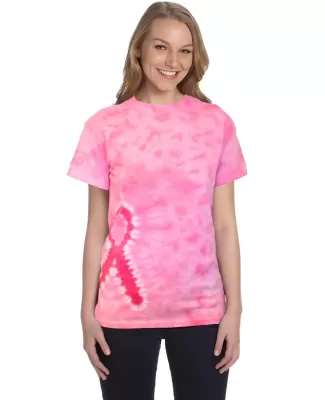 Tie-Dye CD1150 Pink Ribbon T-Shirt PINK RIBBON