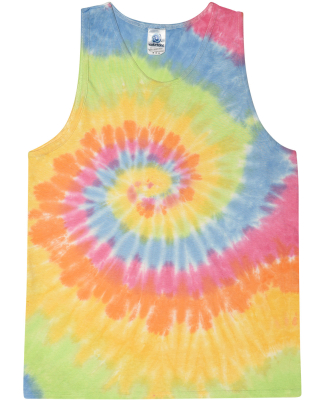 Tie-Dye CD3500 Adult 5.4 oz. 100% Cotton Tank Top in Eternity