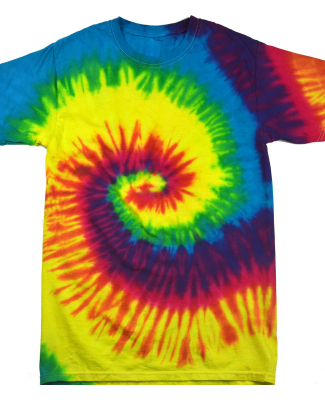 Tie-Dye CD1160 Toddler T-Shirt in Reactive rainbow