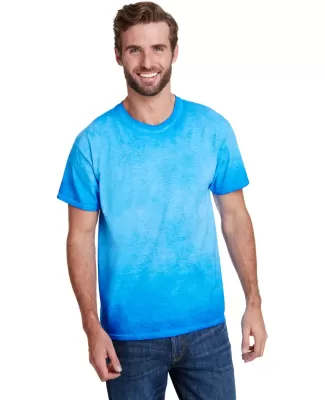 Tie-Dye CD1310 Adult Oil Wash T-Shirt ROYAL