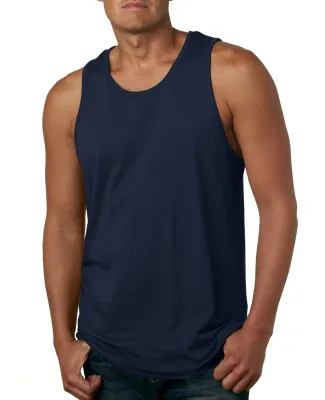 Next Level 3633 Men's Jersey Tank in Midnight navy