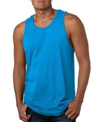 Next Level 3633 Men's Jersey Tank in Turquoise