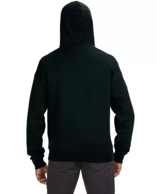 J. America - Premium Full-Zip Hooded Sweatshirt -  BLACK