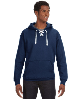 J. America - Sport Lace Hooded Sweatshirt - 8830 in True navy