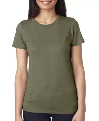 Next Level 6710 Tri-Blend Crew in Military green