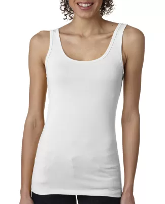 Next Level 3533 Jersey Tank in White