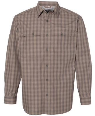 DRI DUCK 4465 Paseo Plaid Shirt KHAKI