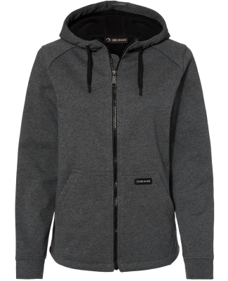 DRI DUCK 9571 Women's Parker Hooded Full-Zip DARK OXFORD