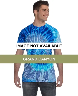 H1000 Tie-Dyes Adult Tie-Dyed Cotton Tee GRAND CANYON
