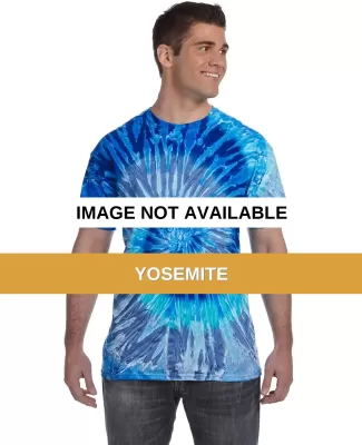 H1000 Tie-Dyes Adult Tie-Dyed Cotton Tee YOSEMITE