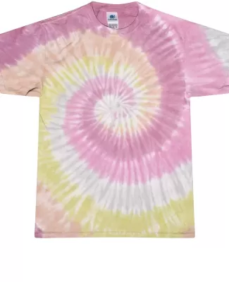 H1000 Tie-Dyes Adult Tie-Dyed Cotton Tee DESERT ROSE
