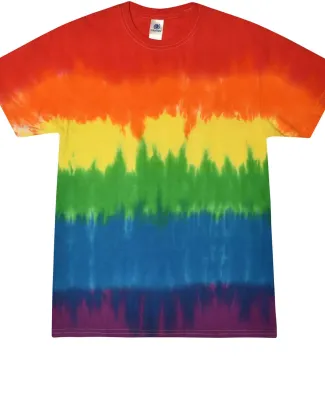 H1000 Tie-Dyes Adult Tie-Dyed Cotton Tee PRIDE