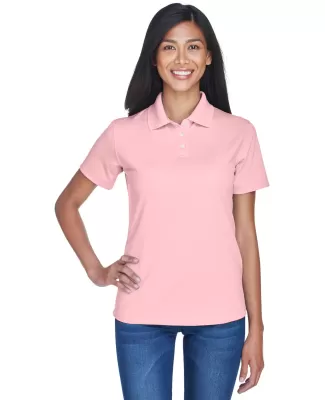8445L UltraClub Ladies' Cool & Dry Stain-Release P PINK