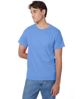5250 Hanes Authentic Tagless T-shirt in Carolina blue