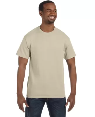 5250 Hanes Authentic Tagless T-shirt in Sand