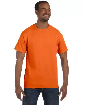 5250 Hanes Authentic Tagless T-shirt in Orange