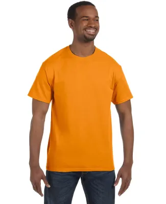 5250 Hanes Authentic Tagless T-shirt in Safety orange