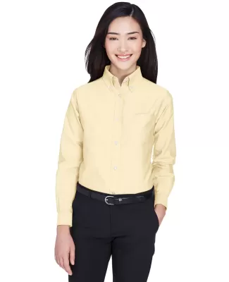 8990 UltraClub® Ladies' Classic Wrinkle-Free Blen BUTTER