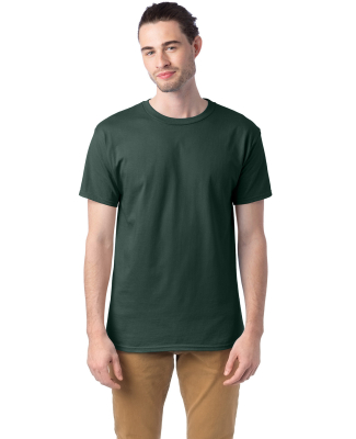 5280 Hanes Heavyweight T-shirt in Athletic dk gren