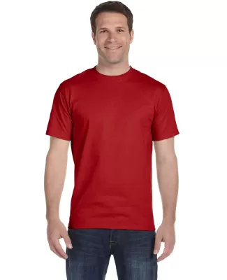5280 Hanes Heavyweight T-shirt in Deep red