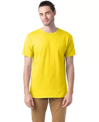 5280 Hanes Heavyweight T-shirt in Athletic yellow
