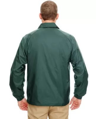 8944 UltraClub® Adult Nylon Coaches Jacket  FOREST GREEN