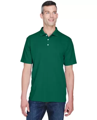 8445 UltraClub® Men's Cool & Dry Stain-Release Pe FOREST GREEN