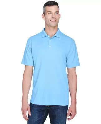 8445 UltraClub® Men's Cool & Dry Stain-Release Pe COLUMBIA BLUE