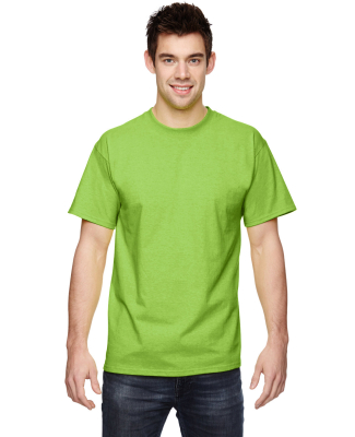 3930R Fruit of the Loom - Heavy Cotton T-Shirt in Neon green