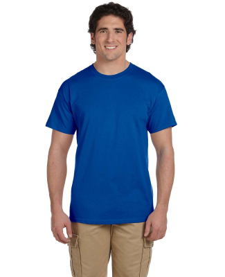 3931 Fruit of the Loom Adult Heavy Cotton HDTM T-S in Royal