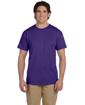 3931 Fruit of the Loom Adult Heavy Cotton HDTM T-S in Purple