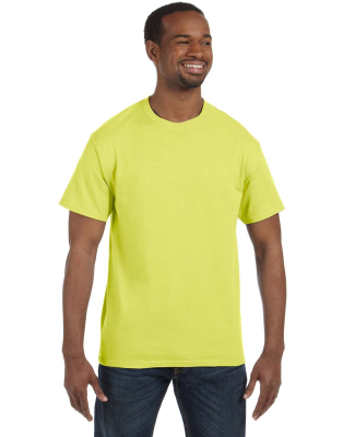 29 Jerzees Adult Heavyweight 50/50 Blend T-Shirt in Safety green