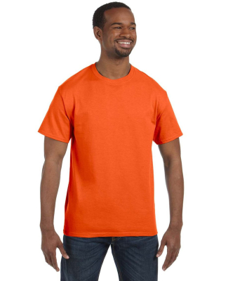 29 Jerzees Adult Heavyweight 50/50 Blend T-Shirt in Safety orange