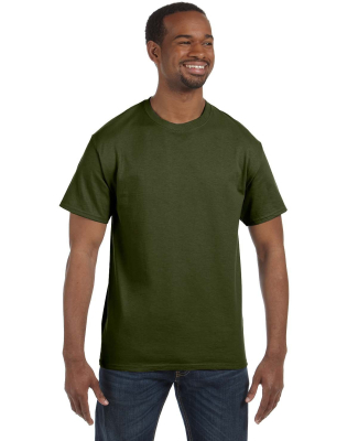 29 Jerzees Adult Heavyweight 50/50 Blend T-Shirt in Military green