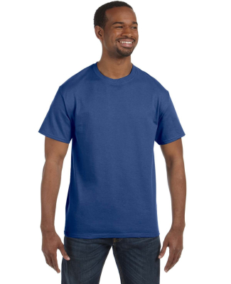 29 Jerzees Adult Heavyweight 50/50 Blend T-Shirt in Vintage hth blue