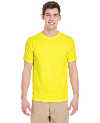 29 Jerzees Adult Heavyweight 50/50 Blend T-Shirt in Neon yellow