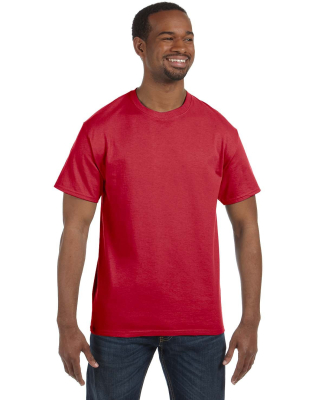 29 Jerzees Adult Heavyweight 50/50 Blend T-Shirt in True red