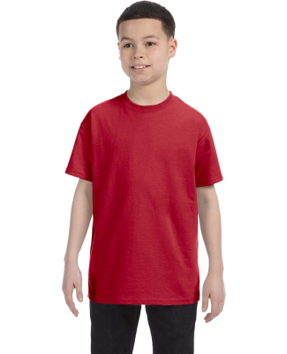 29B Jerzees Youth Heavyweight 50/50 Blend T-Shirt in True red