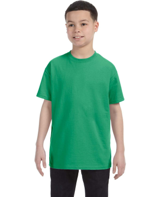 29B Jerzees Youth Heavyweight 50/50 Blend T-Shirt in Kelly