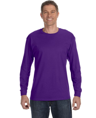 29LS Jerzees Adult Long-Sleeve Heavyweight 50/50 B in Deep purple