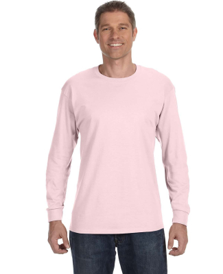 29LS Jerzees Adult Long-Sleeve Heavyweight 50/50 B in Classic pink