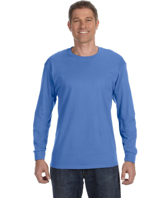 29LS Jerzees Adult Long-Sleeve Heavyweight 50/50 B in Columbia blue