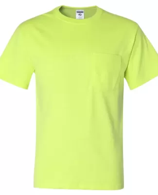 29MP Jerzees Adult Heavyweight 50/50 Blend T-Shirt SAFETY GREEN