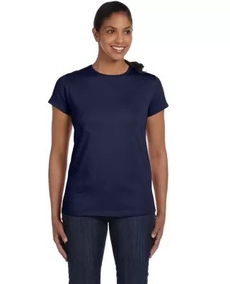 5680 Hanes® Ladies' Heavyweight T-Shirt in Navy