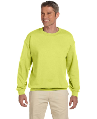 4662 Jerzees Adult Super Sweats® Crewneck Sweatsh in Safety green